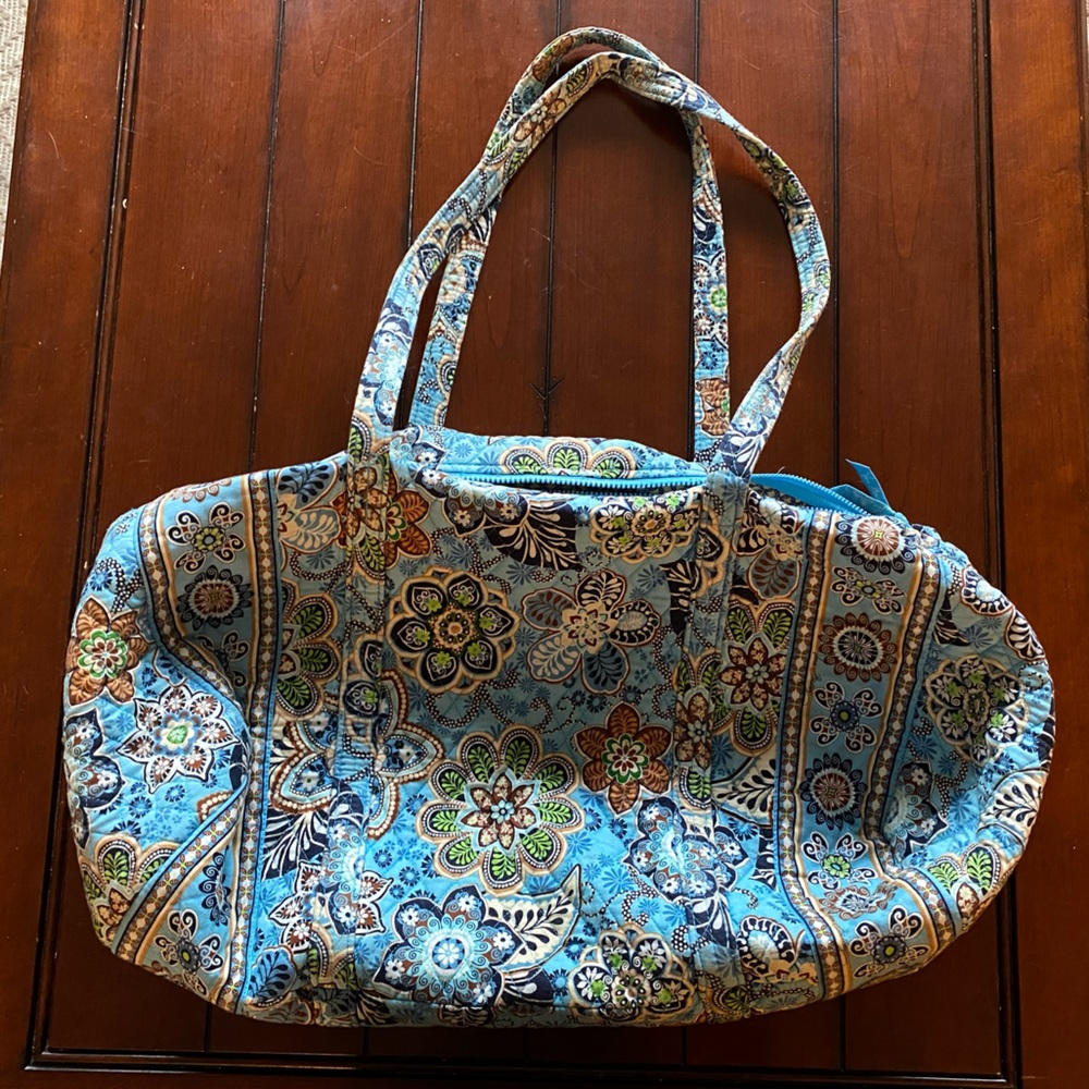 Bali Blue Vera Bradley Duffel Bag